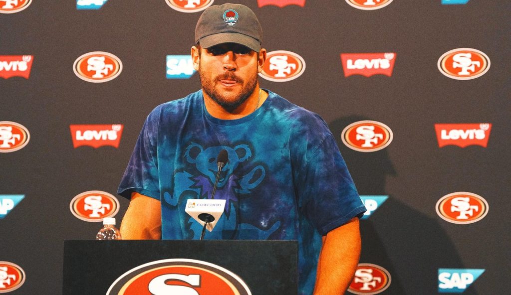 Ник Боза надеется, что будет на правильном пути к открытию сезона 49ers после операции на колене